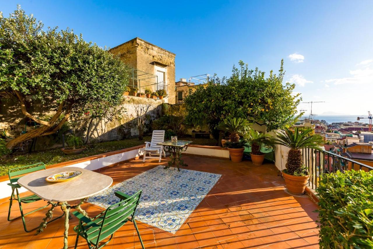 Villa Paola - Hidden Panoramic Garden And Terraces By Napoliapartments Exterior photo