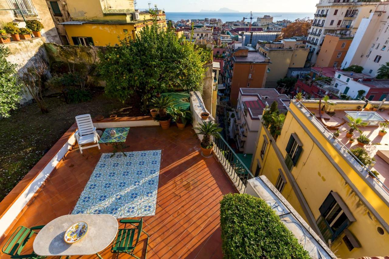 Villa Paola - Hidden Panoramic Garden And Terraces By Napoliapartments Exterior photo