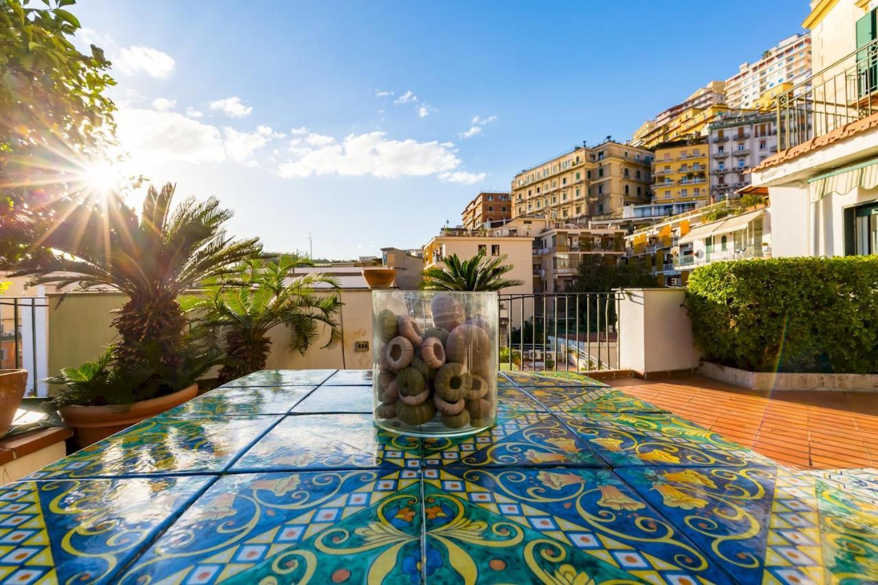 Villa Paola - Hidden Panoramic Garden And Terraces By Napoliapartments Exterior photo